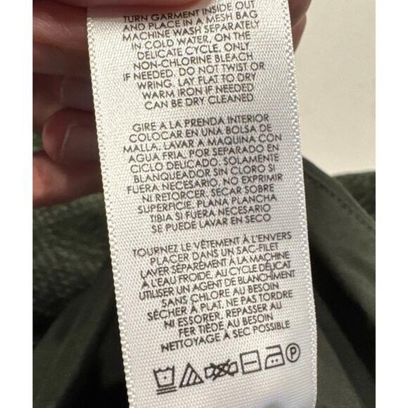 Cabi Olive Green Uni Jacket Style# 4679 Women’s Size XS Textured Modern City - Picture 8 of 8